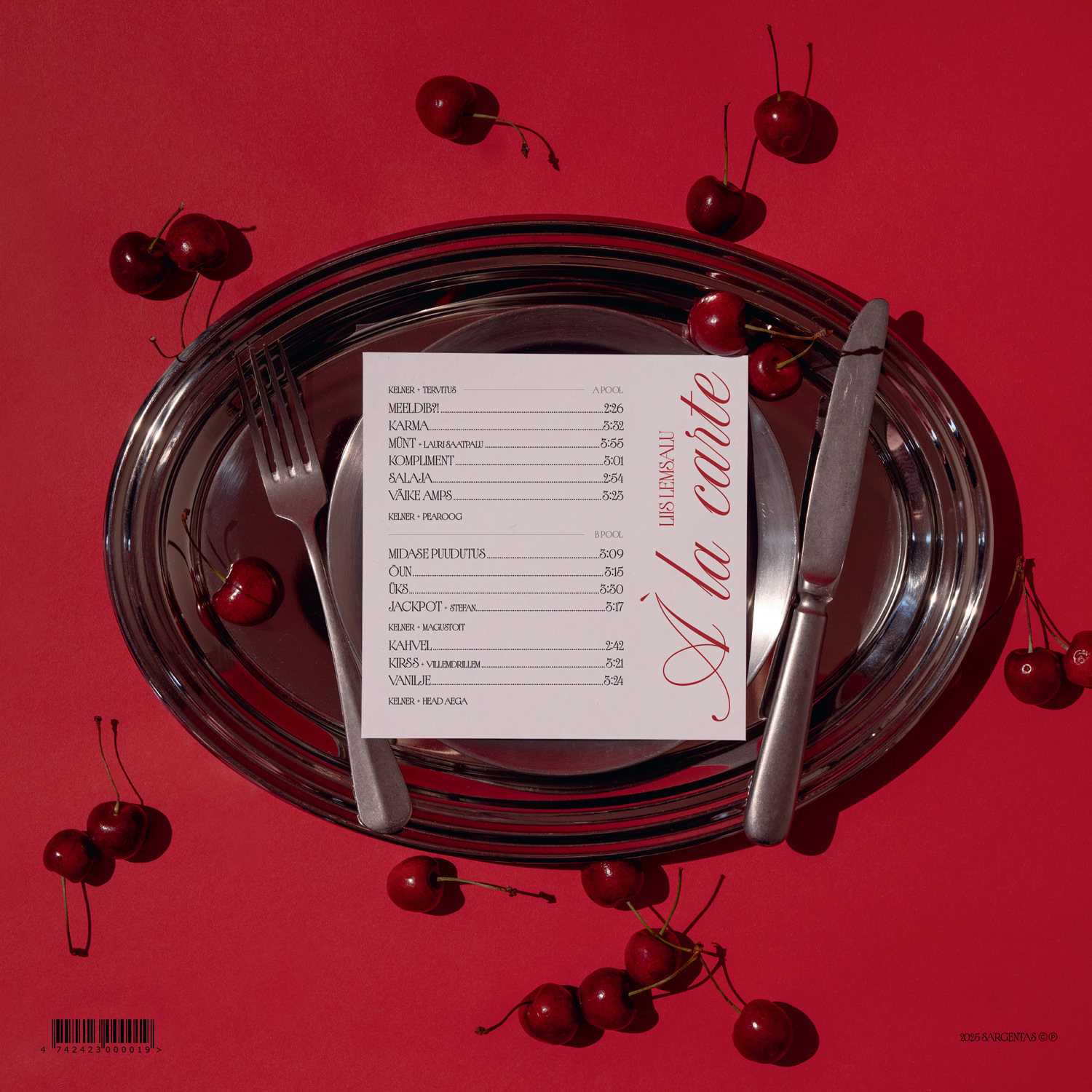 Liis Lemsalu - A la Carte (2025) LP