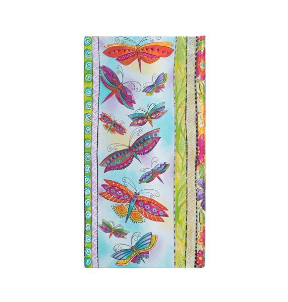 2022 Paperblanks Horizontal Slim Hummingbirds & Flutterbyes
