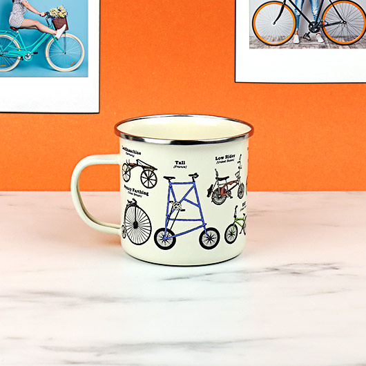 Emailkruus Ecologie, Bicycles, 500ml