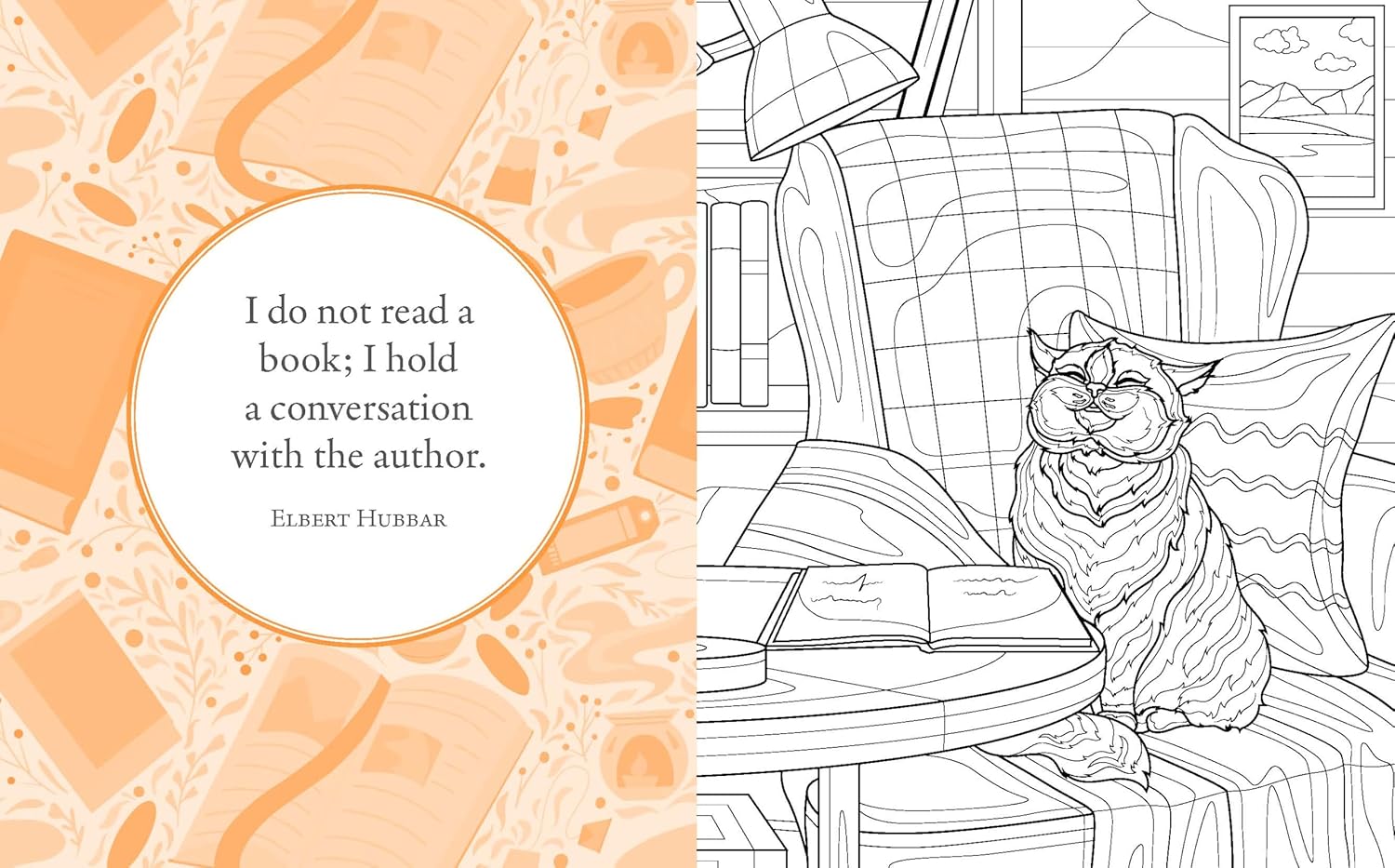 Book Lover's Colouring Book - Max Marin