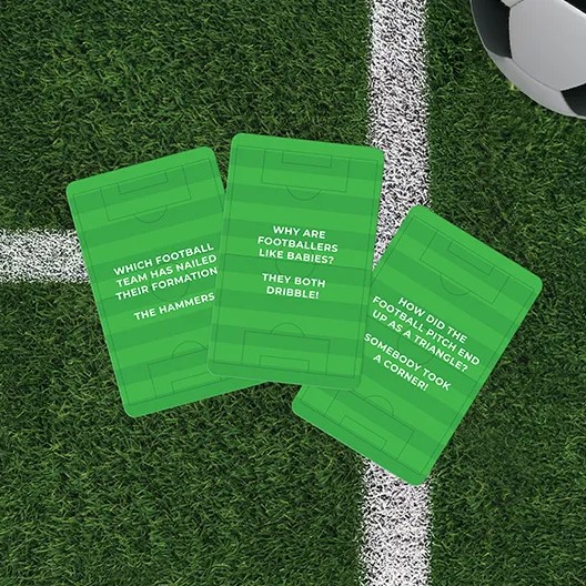 Kaardikomplekt Dad Jokes: Football