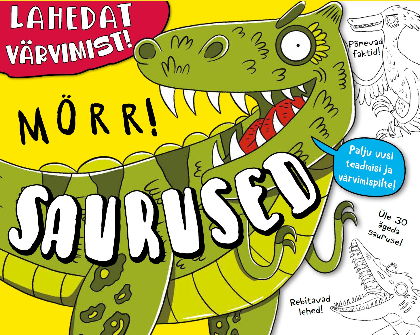 Lahedat värvimist! Saurused