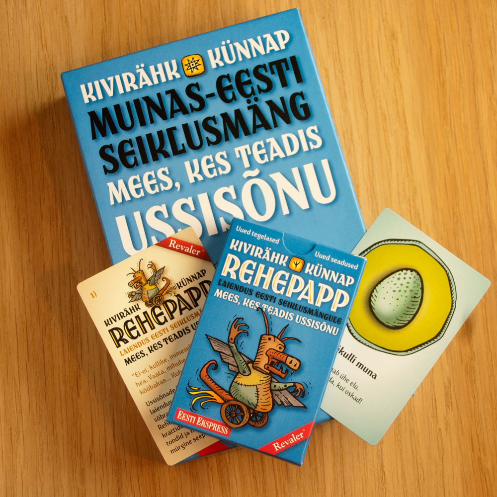 LAUAMÄNG REHEPAPP. LAIENDUS MÄNGULE MEES, KES TEADIS USSISÕNU