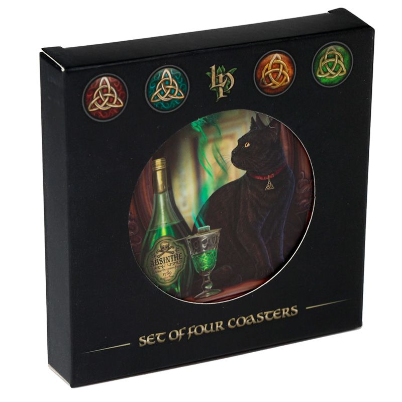 Klaasialuste komplekt Lisa Parker Magic Cats, 4tk