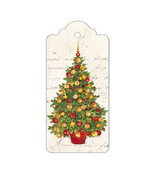 Kingituste sedelid Albero di Natale, 4.5x9.5cm, 4tk