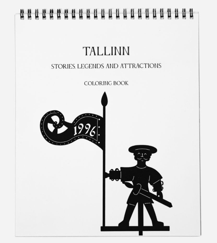 Tallinn. Stories, Legends and Attractions. Coloring Book