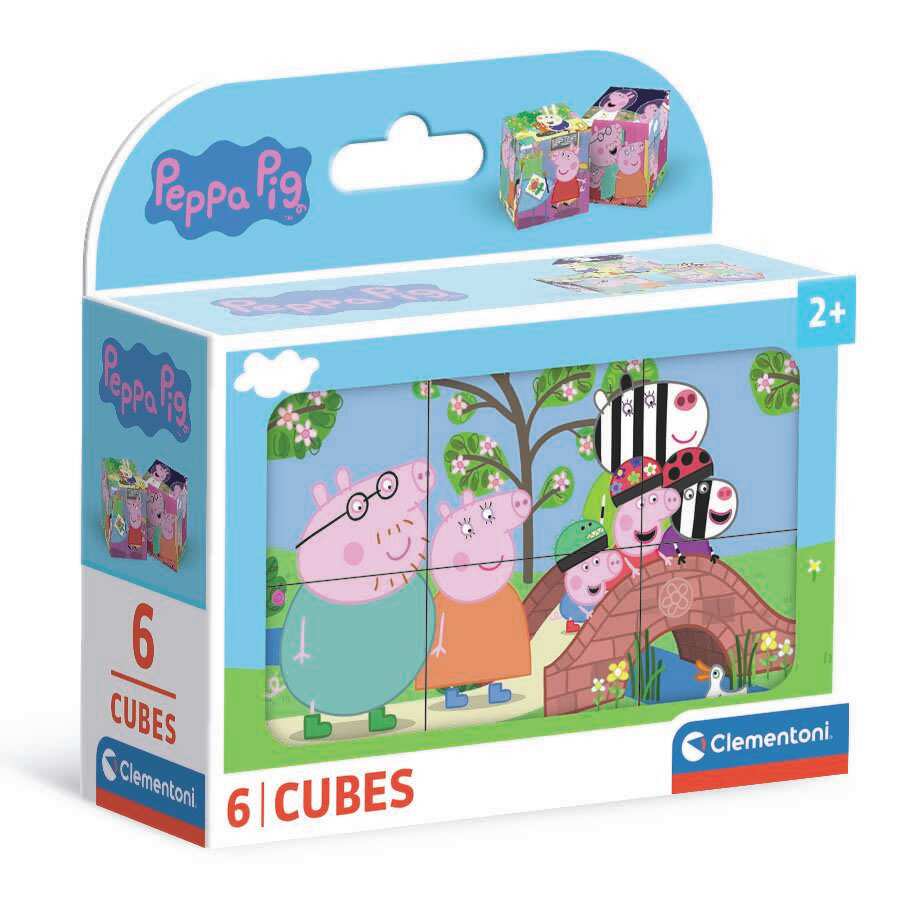 Pusle klotsid 6tk Peppa Pig