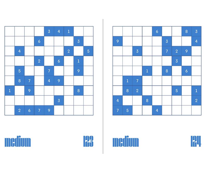 Modern Sudoku, 150 ülesannet
