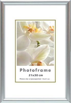 Pildiraam Decoline 21x30 hõbe, tugijalg