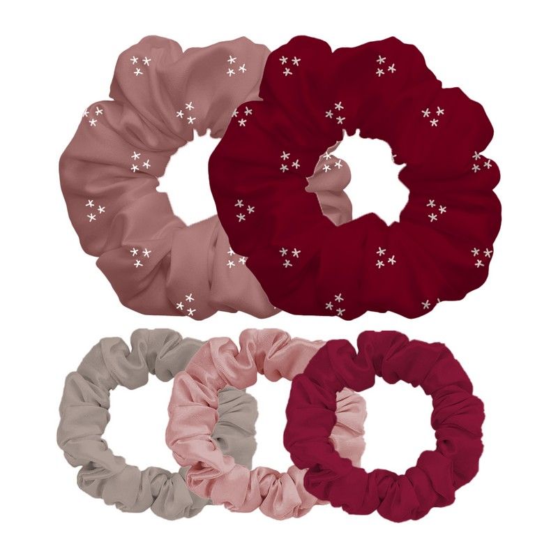 Danielle juuksekummide komplekt Scrunchie, 5tk