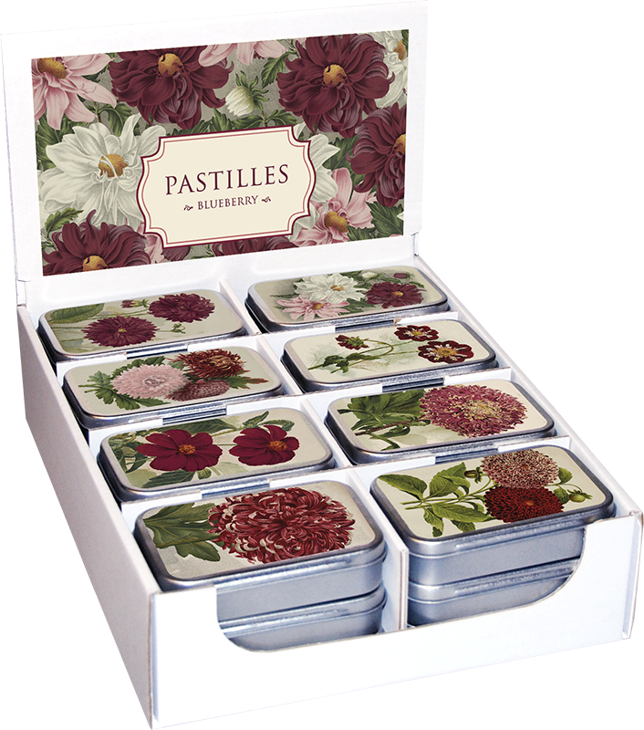 Pastillid mustikamaitselised assortii