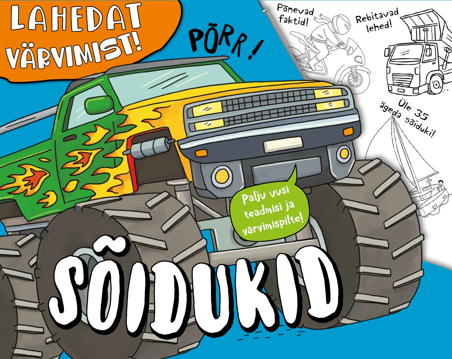 Lahedat värvimist! Sõidukid