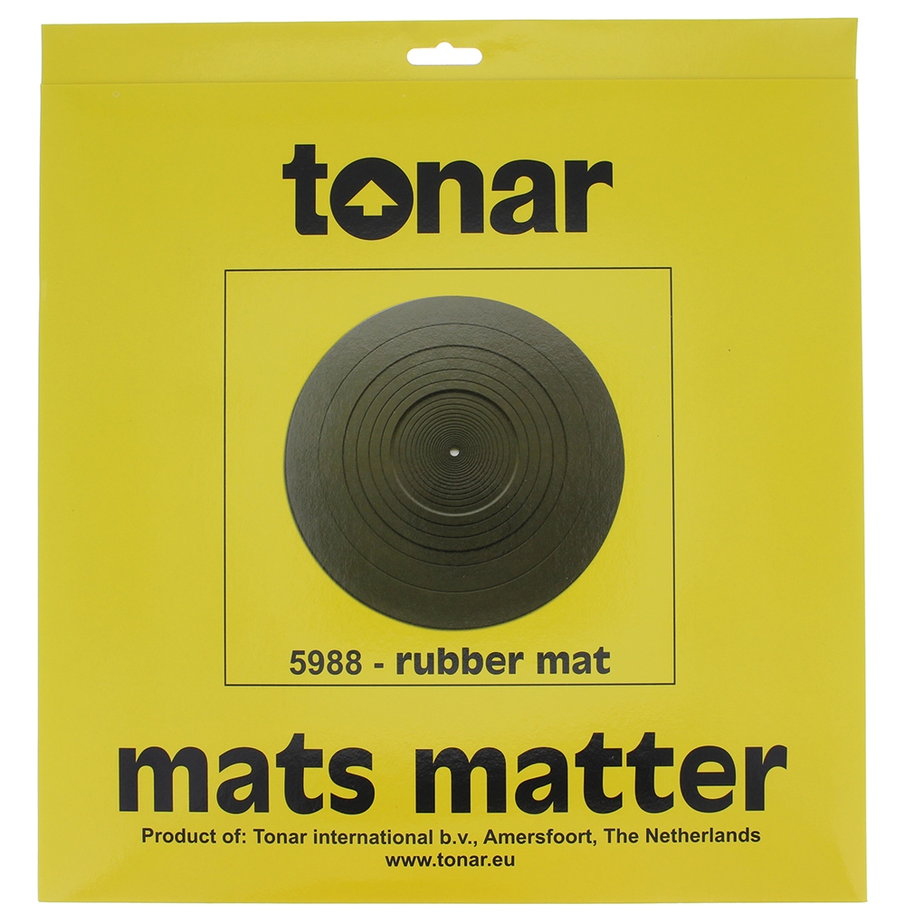 VINÜÜLPLAADIMÄNGIJA ALUSMATT TONAR RUBBER