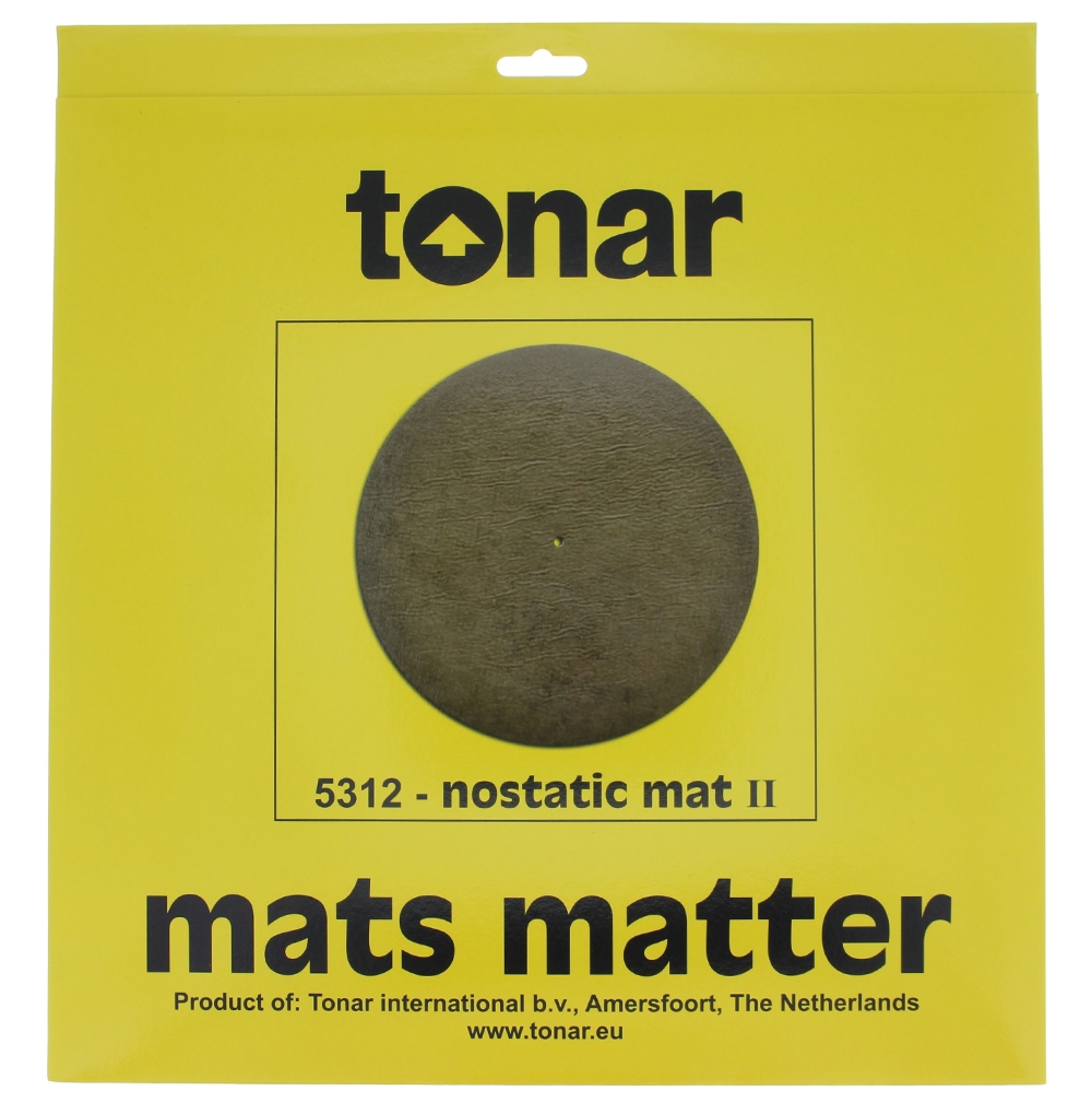 VINÜÜLPLAADIMÄNGIJA ALUSMATT TONAR NOSTATIC