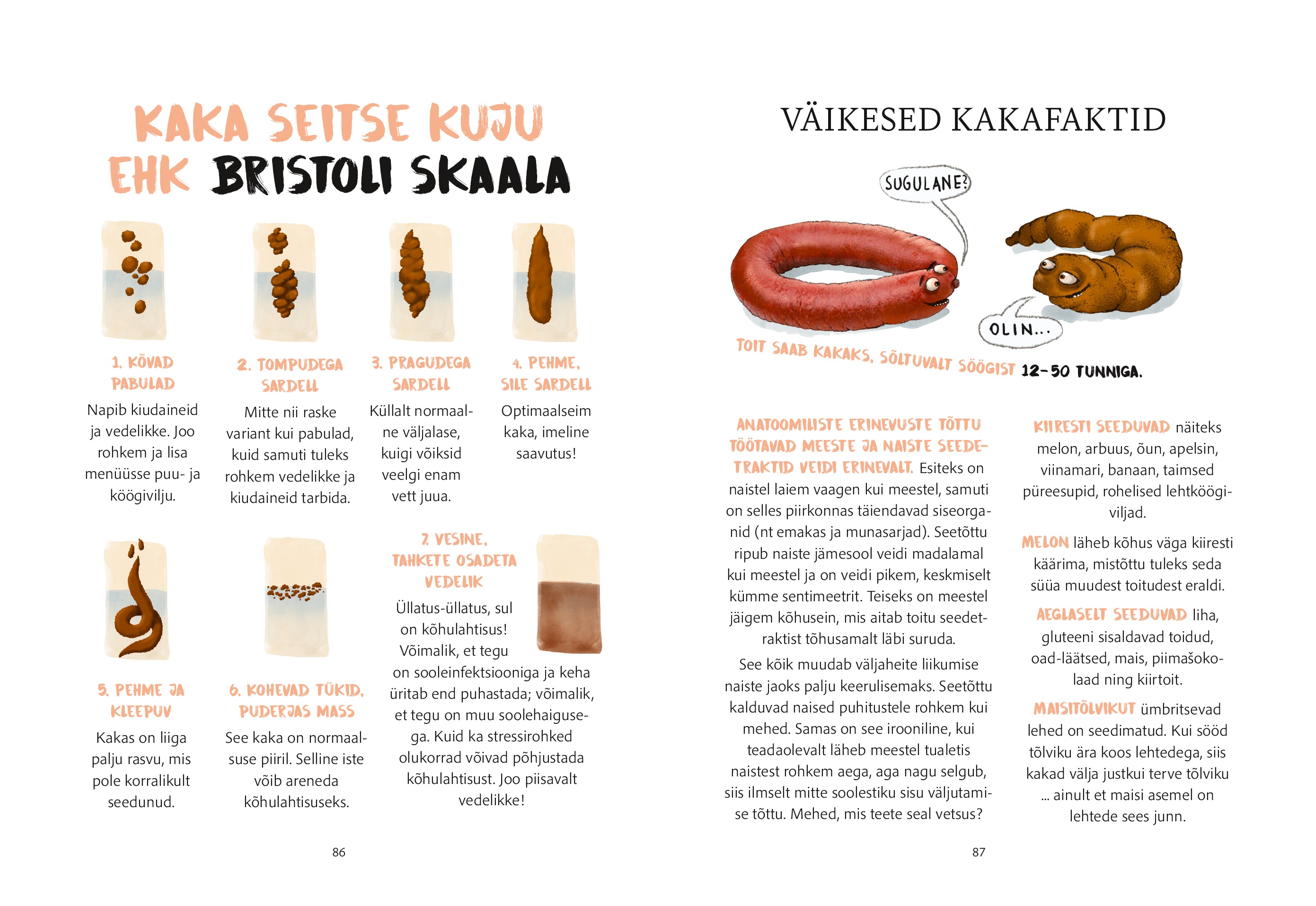 Terve pere kakaraamat. Teaduslikult ja humoorikalt seedimisest - Dr Helēna Dauvarte, Pamela Maran