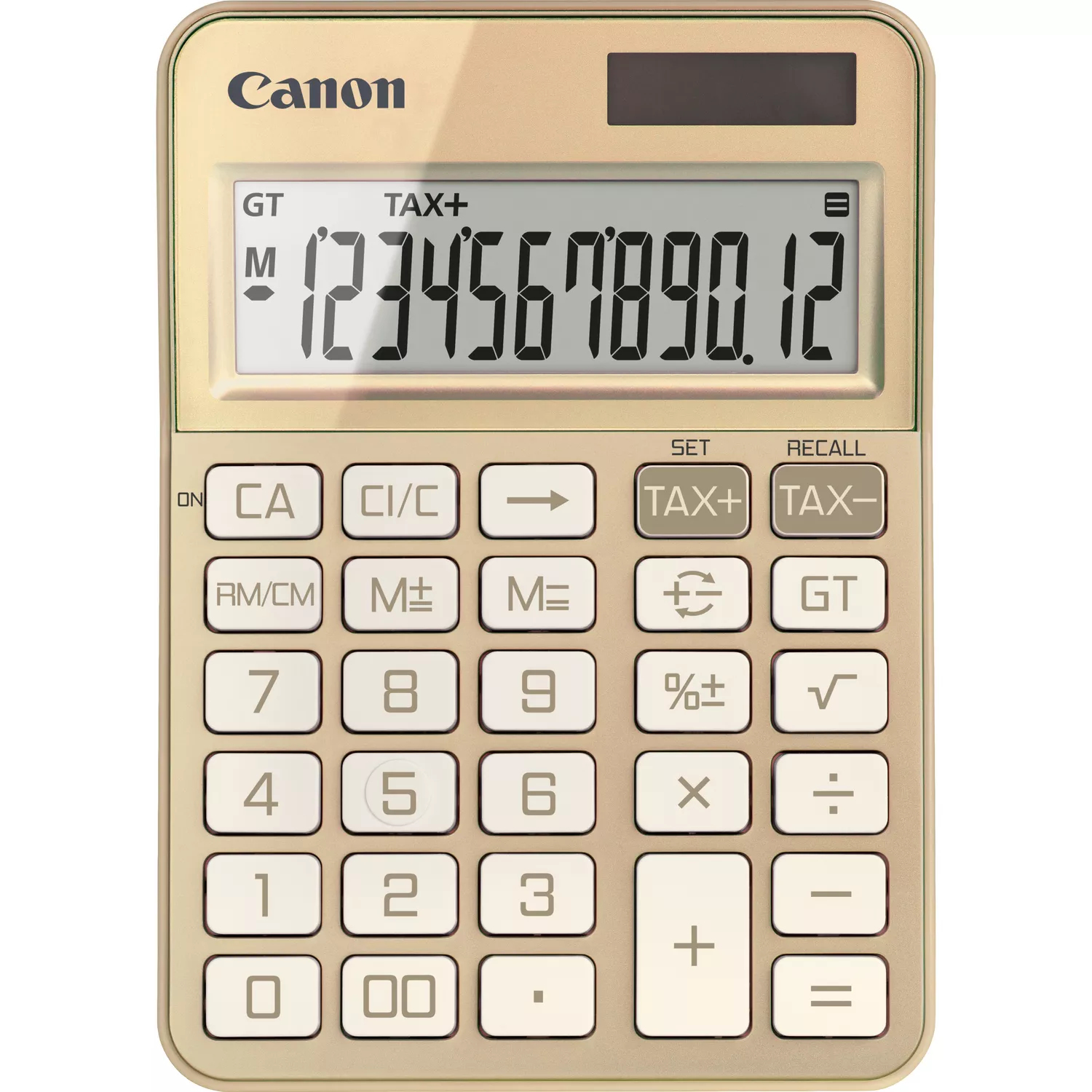 Lauakalkulaator Canon KS-125KB Gold (kuldne) - 12 numbrikohta