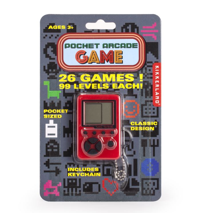 MÄNGUKONSOOL POCKET ARCADE, 26 MÄNGU