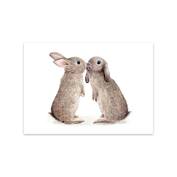 Õnnitluskaart Bunny Bliss