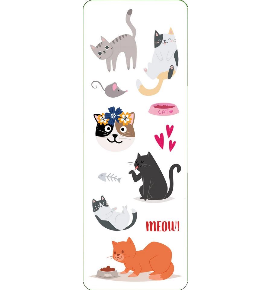 Kleepsud Kittens, 6 lehte