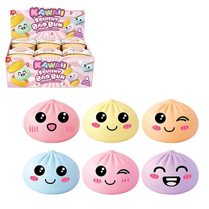 Mudimismänguasi Bao Dumpling pastelne 8,5 cmassortii