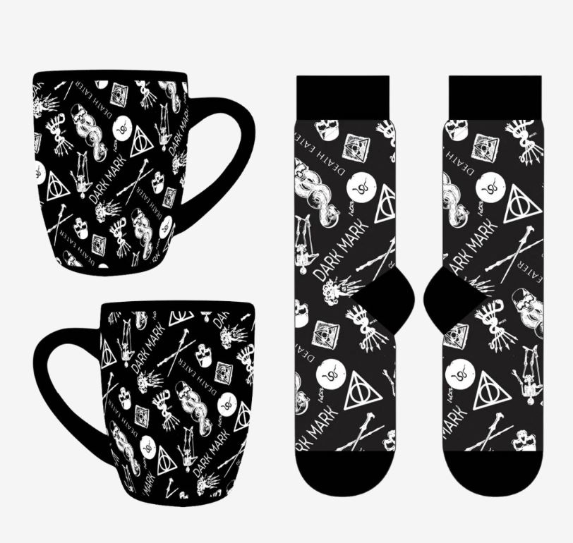 Kinkekomplekt naistele Harry Potter, sokid (36-41), kruus (315ml)