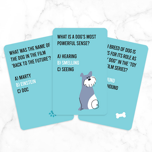 Kaardikomplekt Pet - Dog Quiz