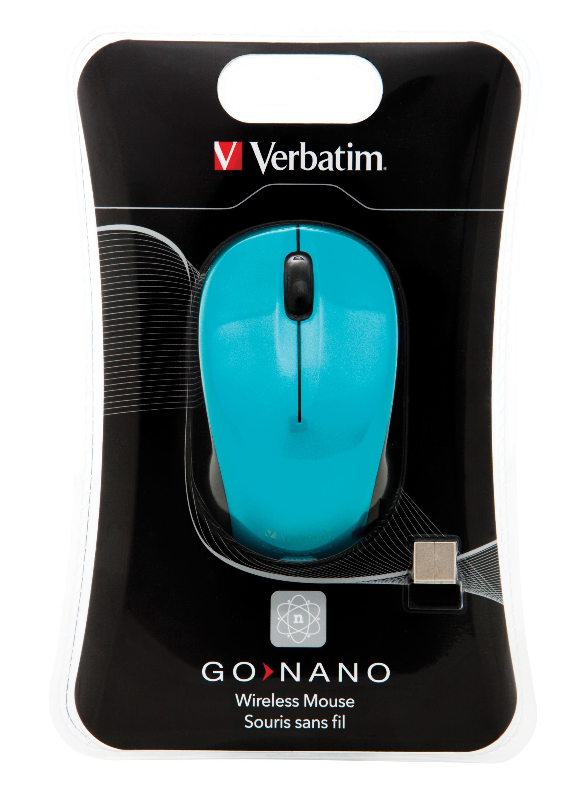 Hiir Verbatim Go Nano Wireless Mouse Blue/sinine juhtmevaba 3-nuppu, 1600dpi, 2xAAA