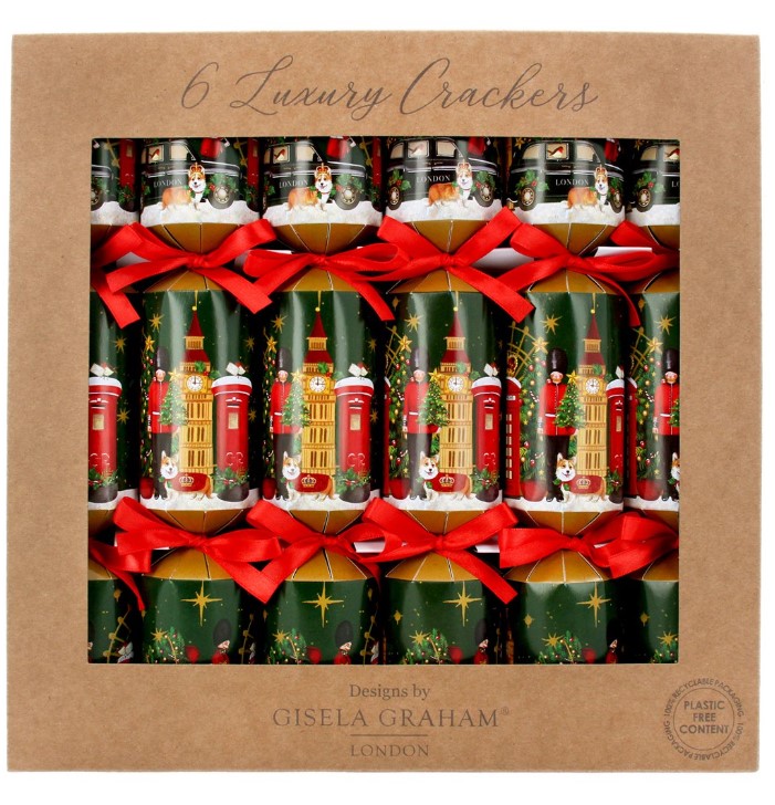 Paukkompvek London Christmas, 6tk