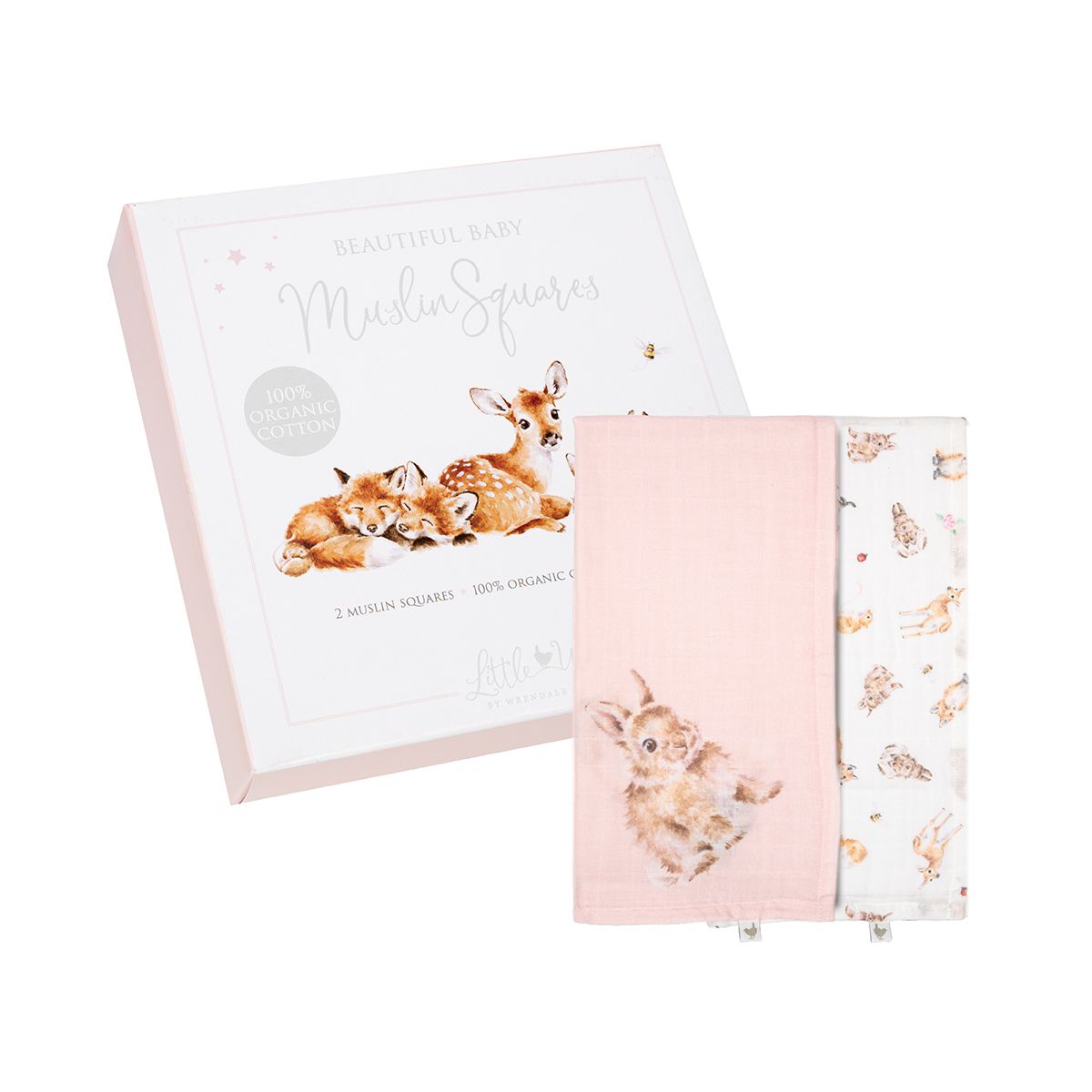 Wrendale beebilappide komplekt Little Forest, 2tk