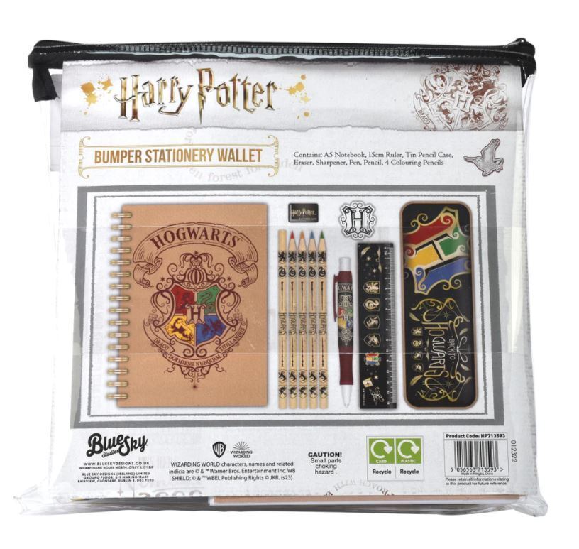Kirjatarvete komplekt Harry Potter Colourful Crest