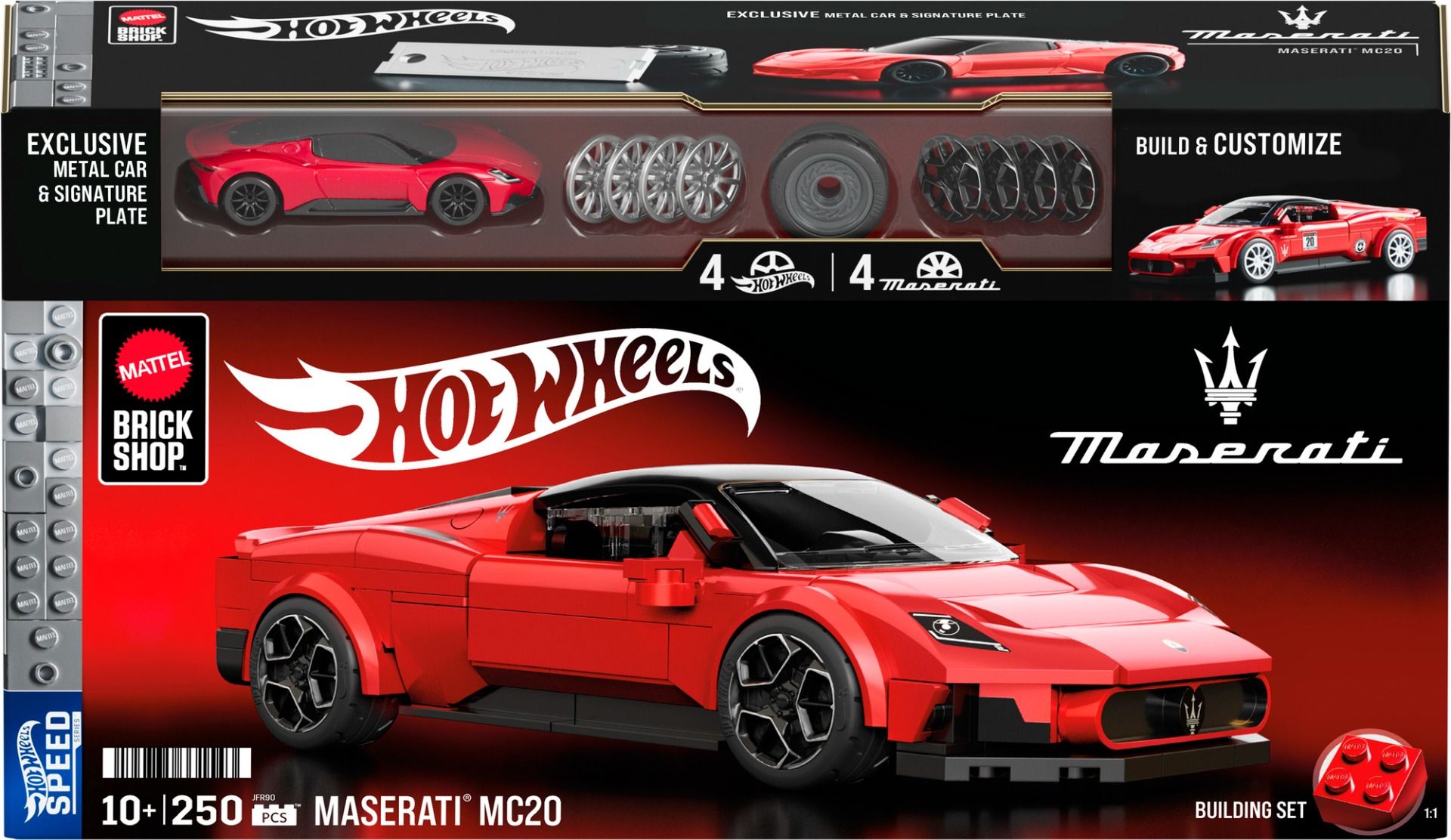 Hot Wheels Brick Shop Maserati