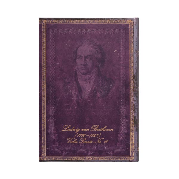 2022 Paperblanks Verso Mini Beethoven, Violin Sonata No. 10