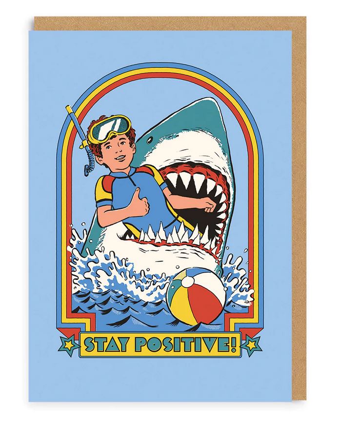 Õnnitluskaart Steven Rhodes, Stay Positive