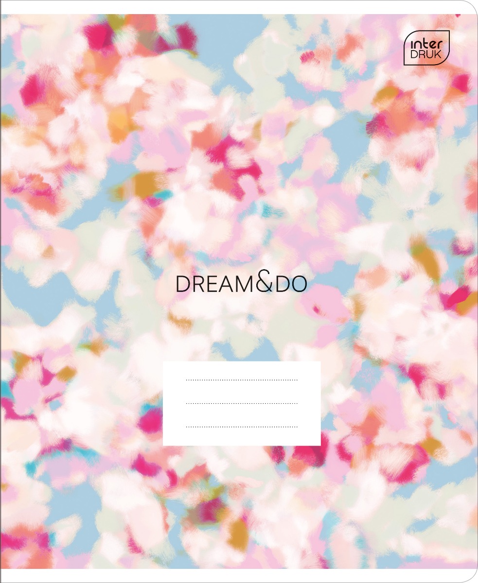 Kaustik 165x208 96 lehte, jooneline Notebook assortii Interdruk