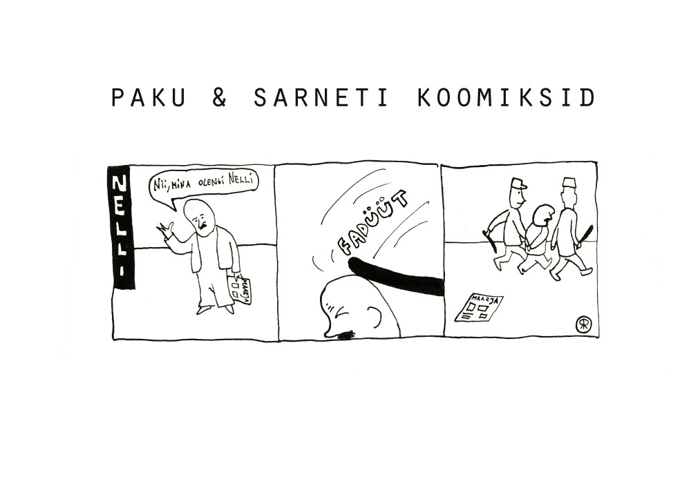 PAKU JA SARNETI KOOMIKSID - Rein Pakk, Rainer Sarnet