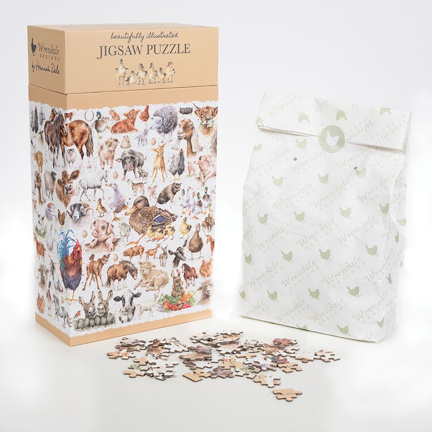 Wrendale pusle Farmyard Friends, 1000tk