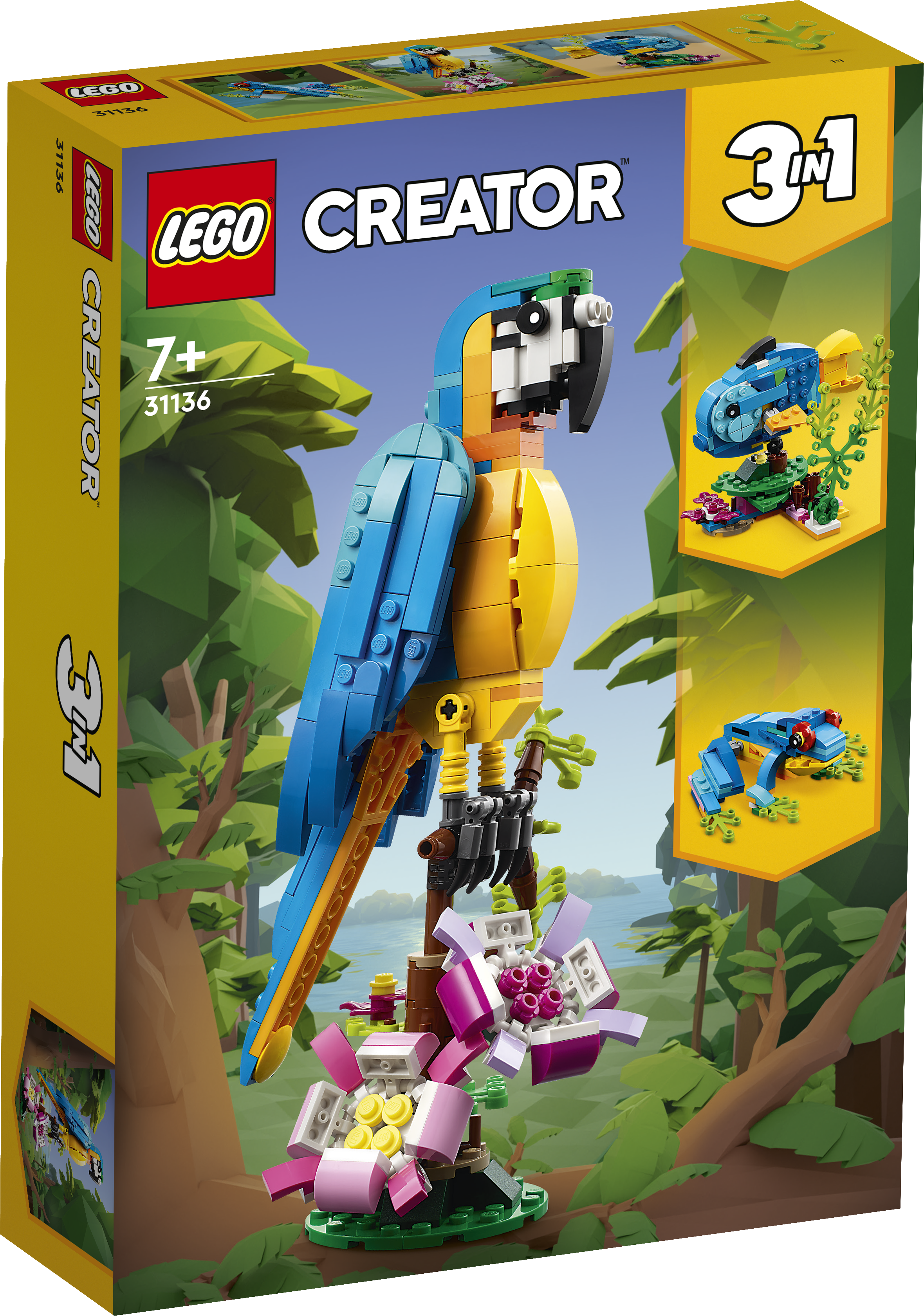 LEGO Creator Eksootiline papagoi