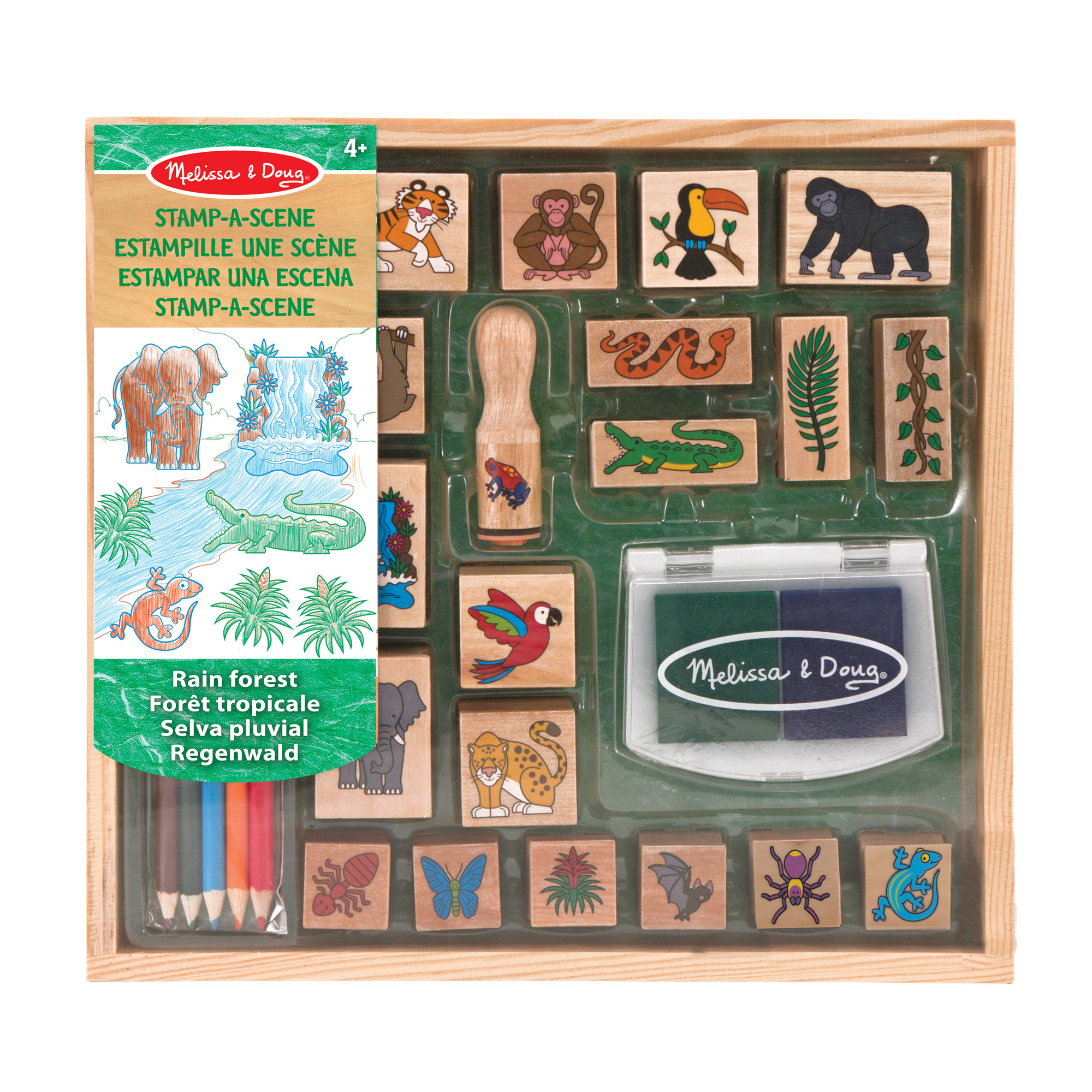 MELISSA & DOUG templite komplekt Vihmamets