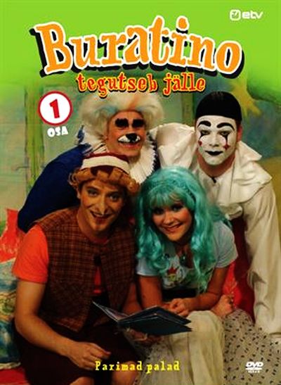 BURATINO TEGUTSEB JÄLLE I DVD