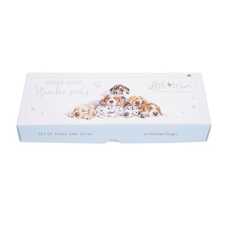 Wrendale beebisokid Little Paws, 6-12 kuud, 3 paari
