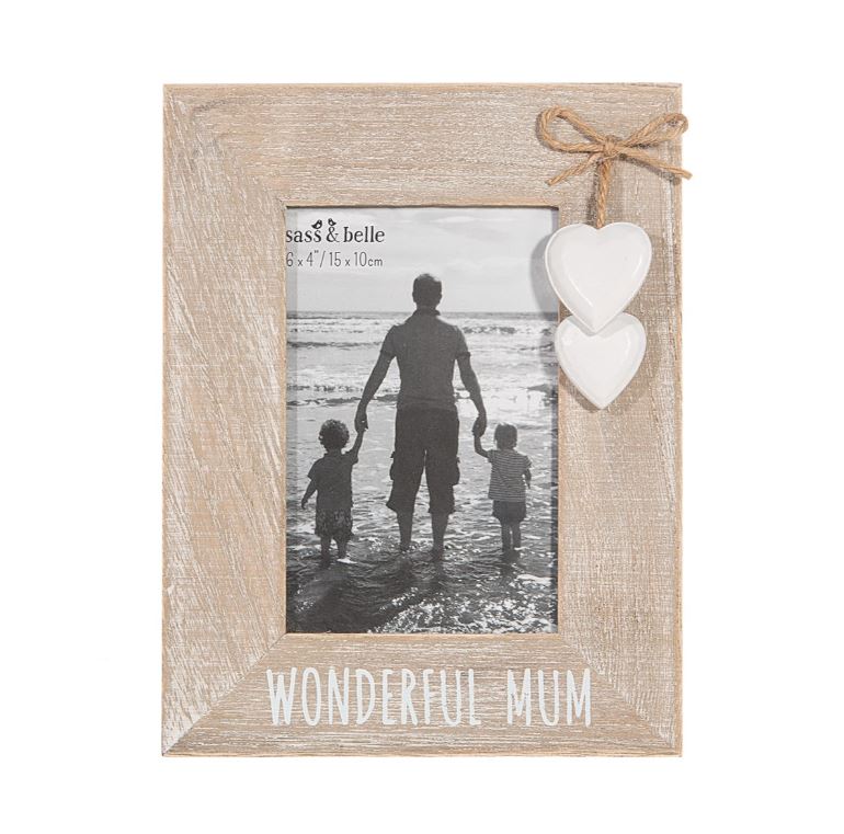 Pildiraam Wonderful Mum Heart, 15x10cm