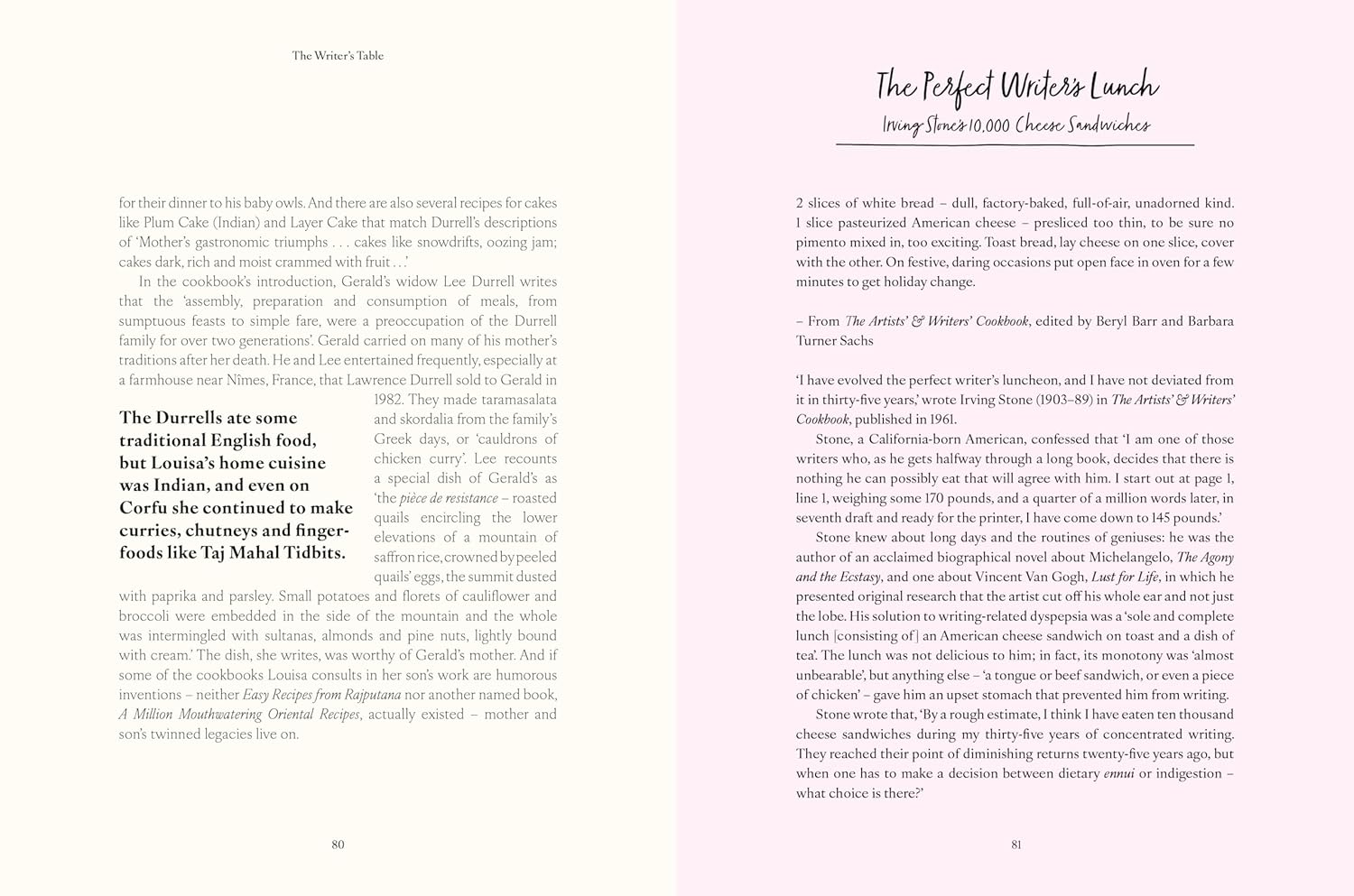 Writer's Table - Valerie Stivers