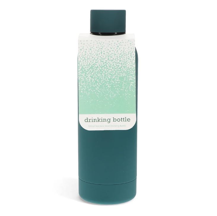 Termospudel Rubber coated, Petrol blue, 500ml