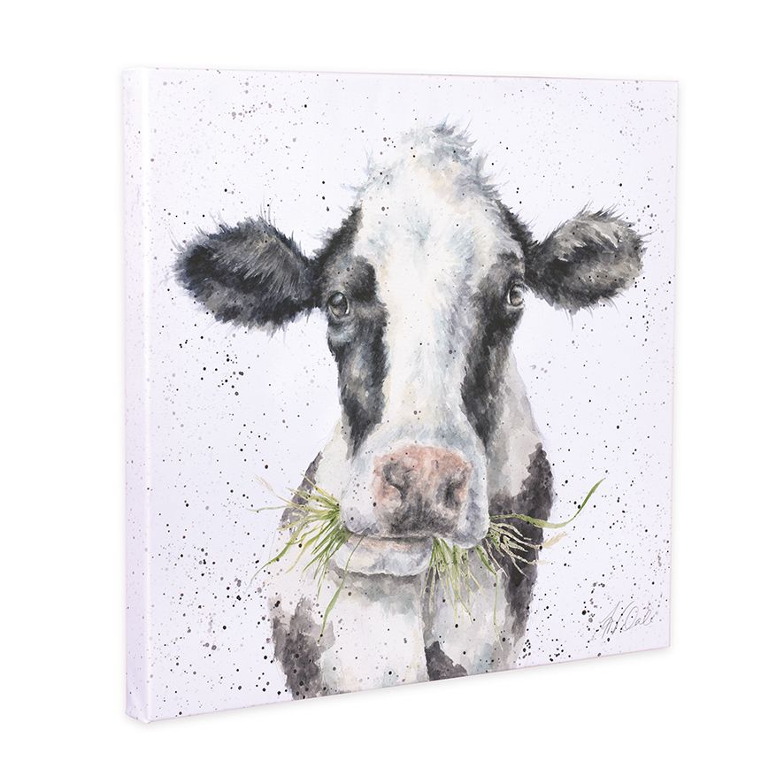 Wrendale seinapilt Canvas, Milk Maid, 20x20cm