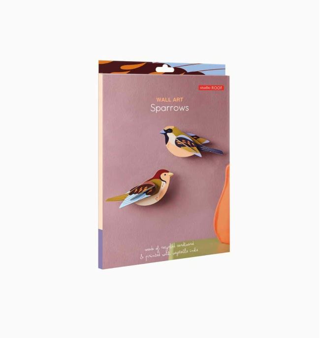Seinakaunistused Garden Bird, Sparrows