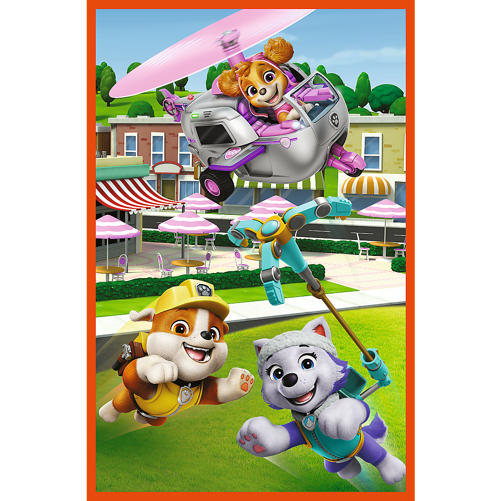 TREFL PAW PATROL puslede komplekt Kutsude kamp, 3x80 osa