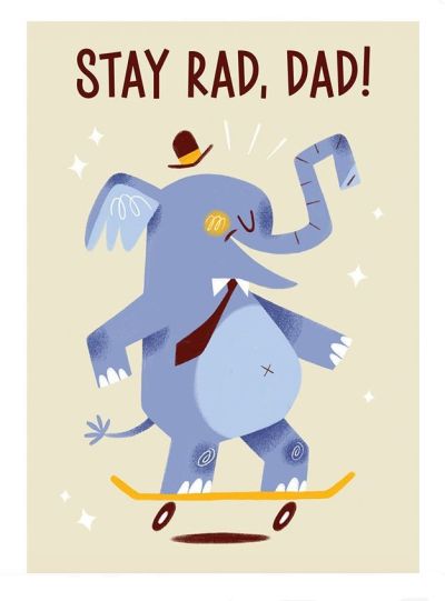 ISADEPÄEVAKAART STAY RAD, DAD