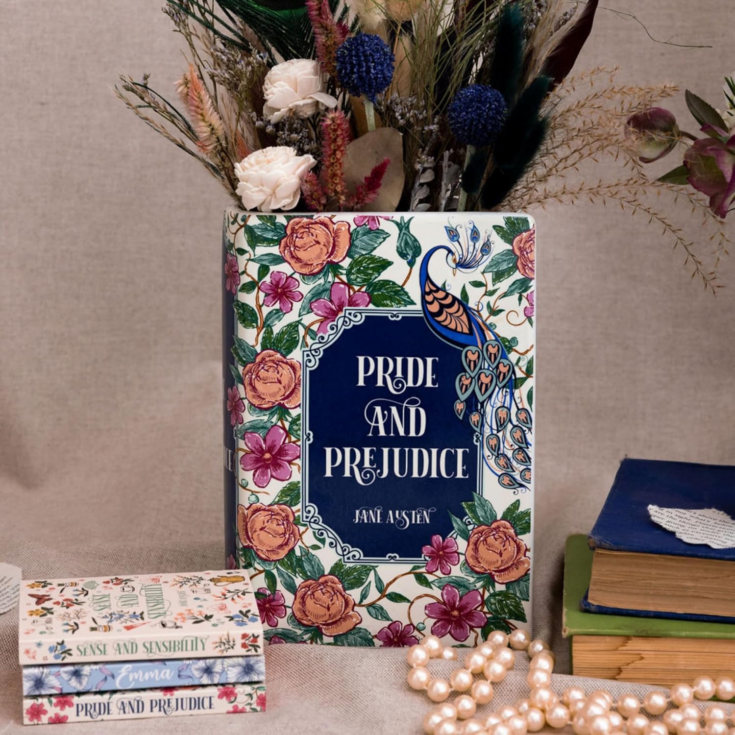 Keraamiline vaas Pride and Prejudice, suur