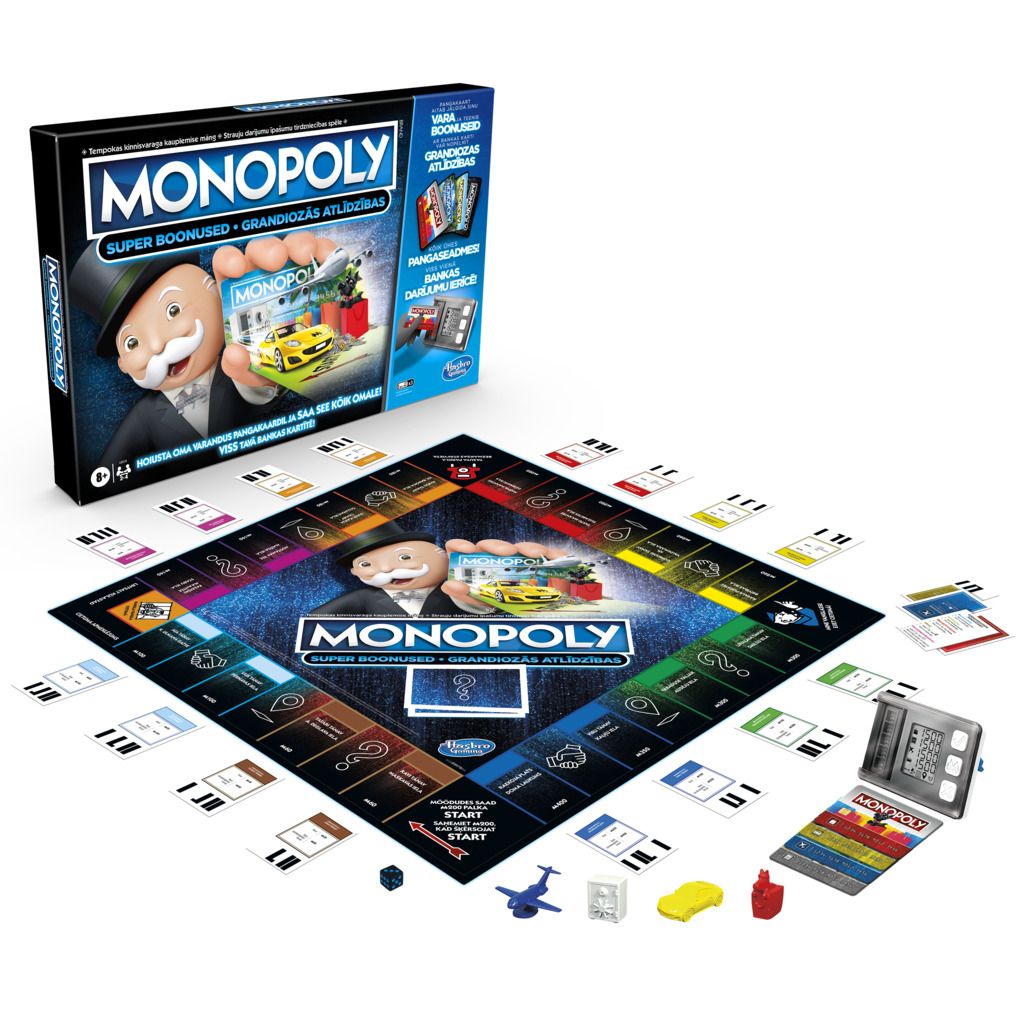 LAUAMÄNG MONOPOLY SUPER BOONUSED