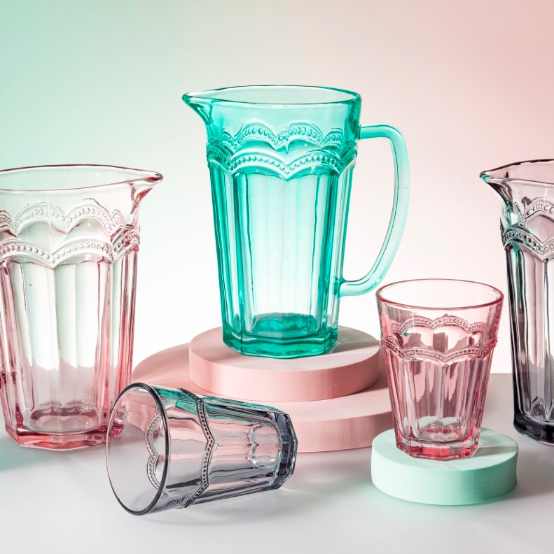 KANN CLARISSE GLASS, TURQUOISE, 1L